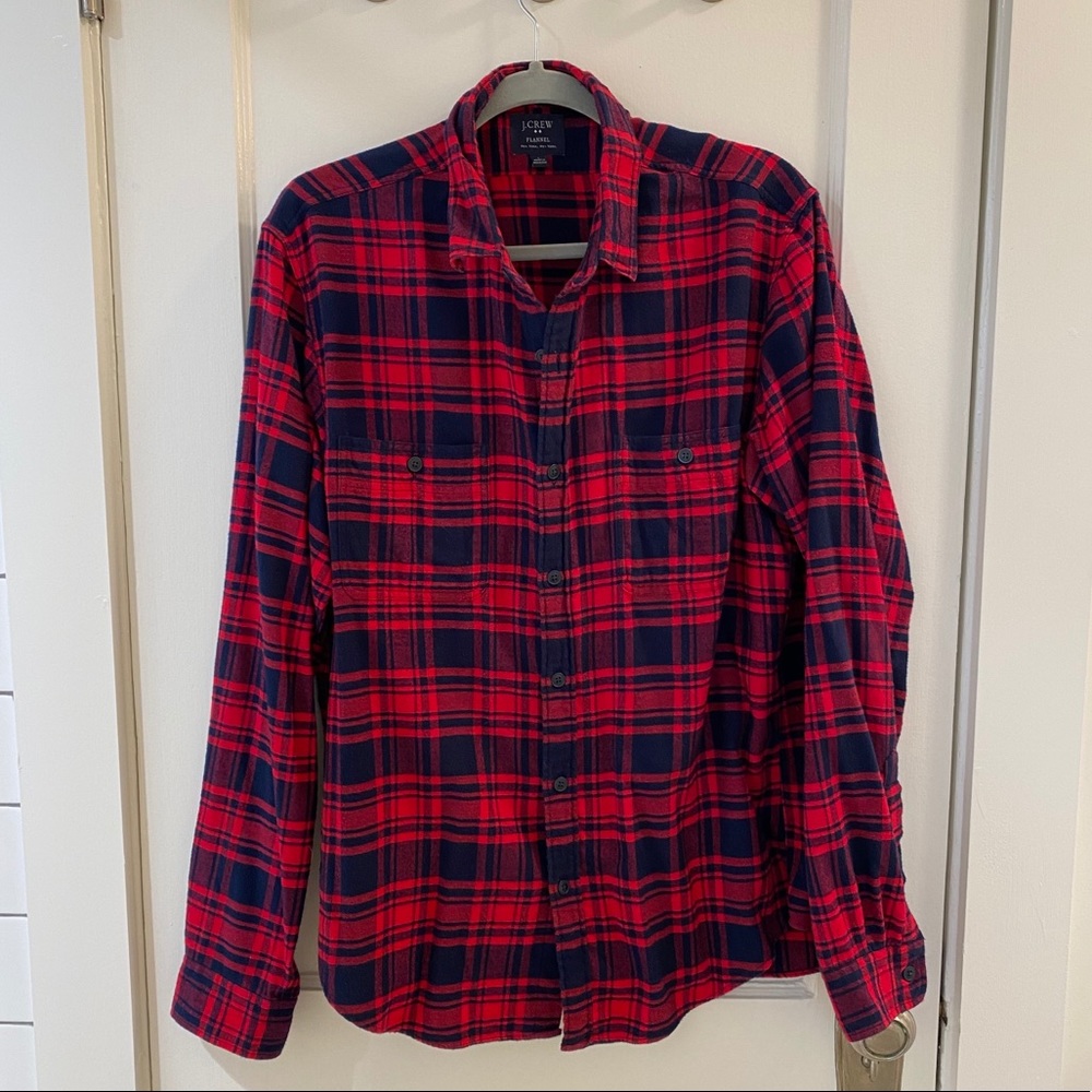 J.Crew flannel - men’s, large